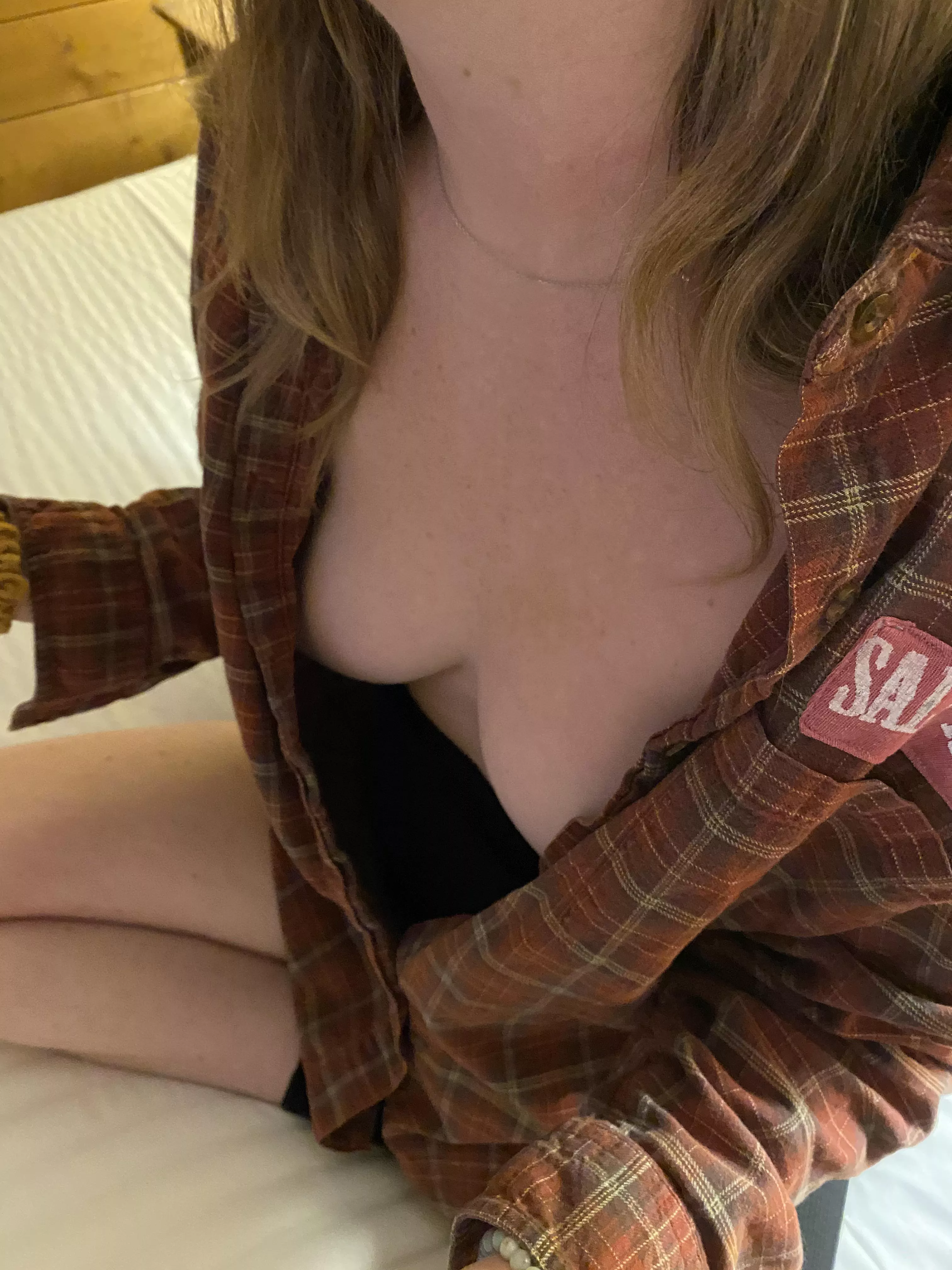 F22 - Imagine you walk by me in the hotel hallway like this, and it’s just us. Go ahead, you can look ;)