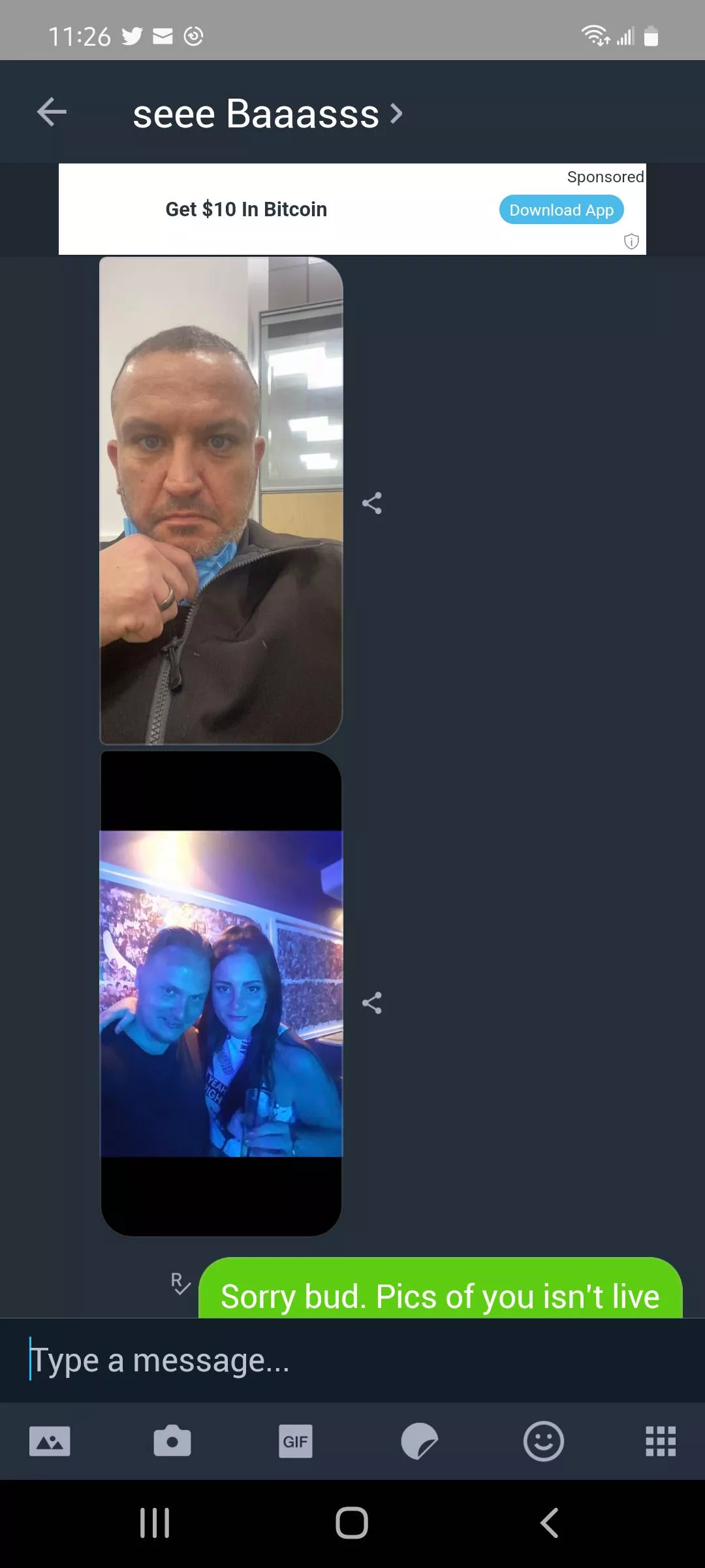 ⚠️ Fair Warning ⚠️ This guy posts a lot here & this is what you get when you try to verify. Laughable! I'm an honest trader who never ever saves, screenshots, takes pics with another device, etc but couldn't pass on putting this out there.