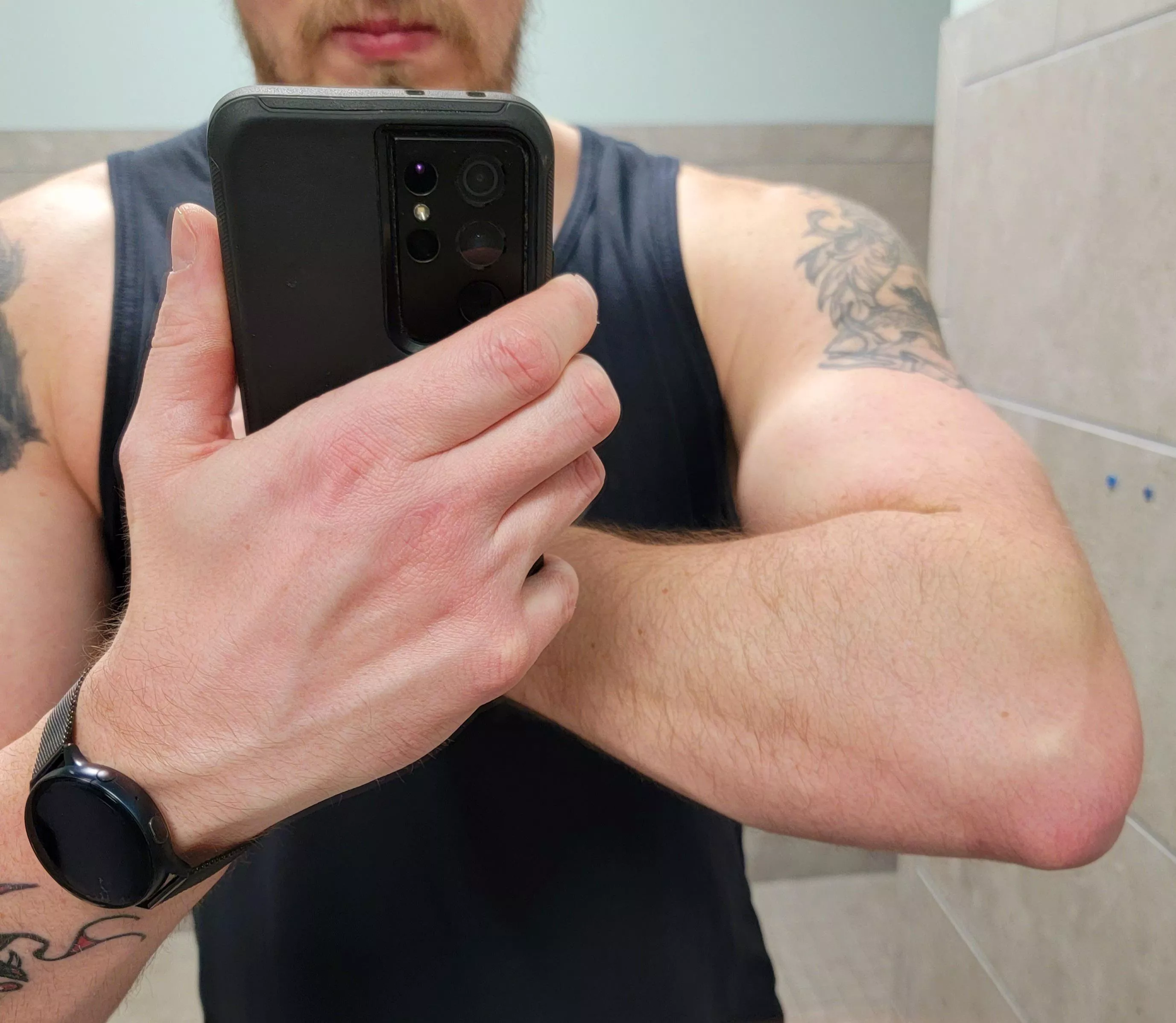 Farmers carries got my forearms burning