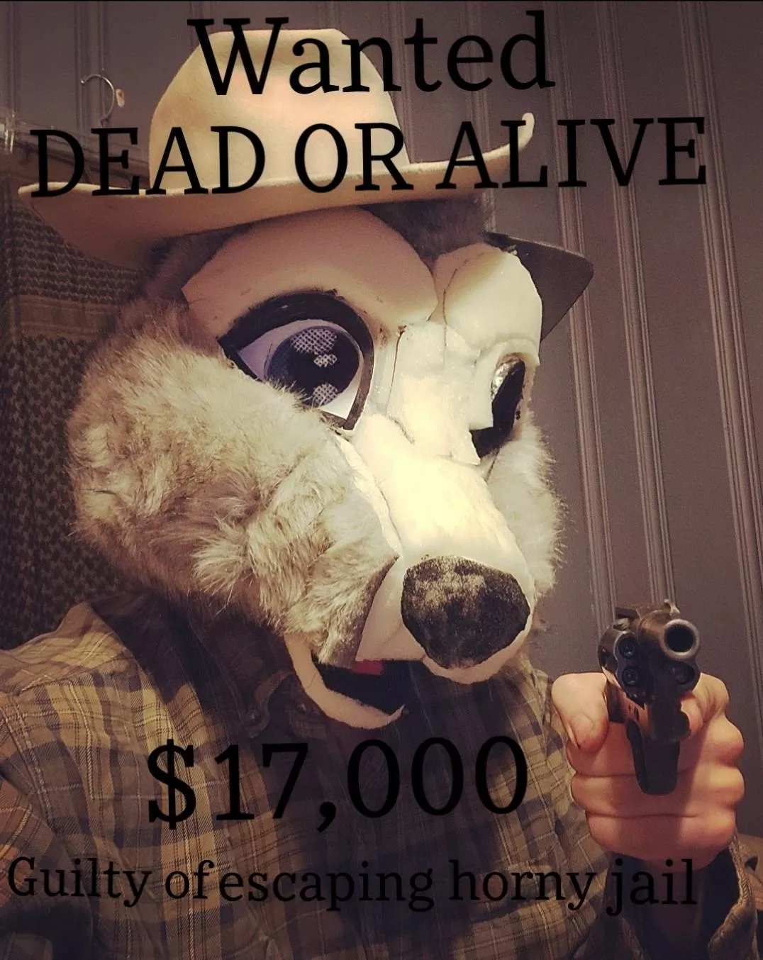 Fastest Racoon in the west 🤠🦝 I really need to finish puttin fur on this dang old head