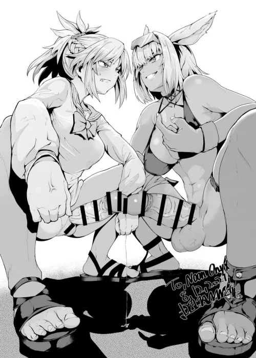 [fate/grand order] who has the better sandals?