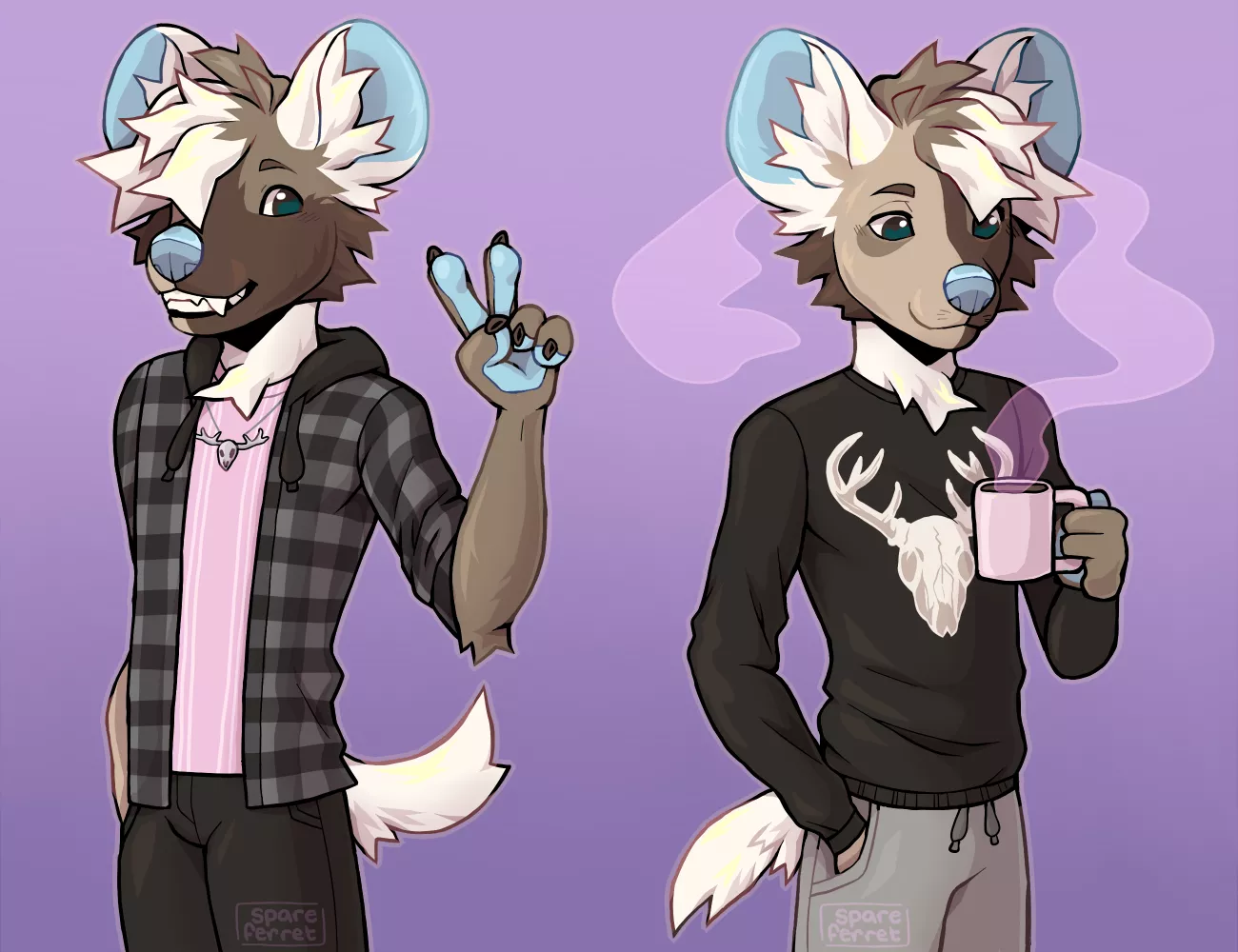 favorite outfits (art by spareferret)