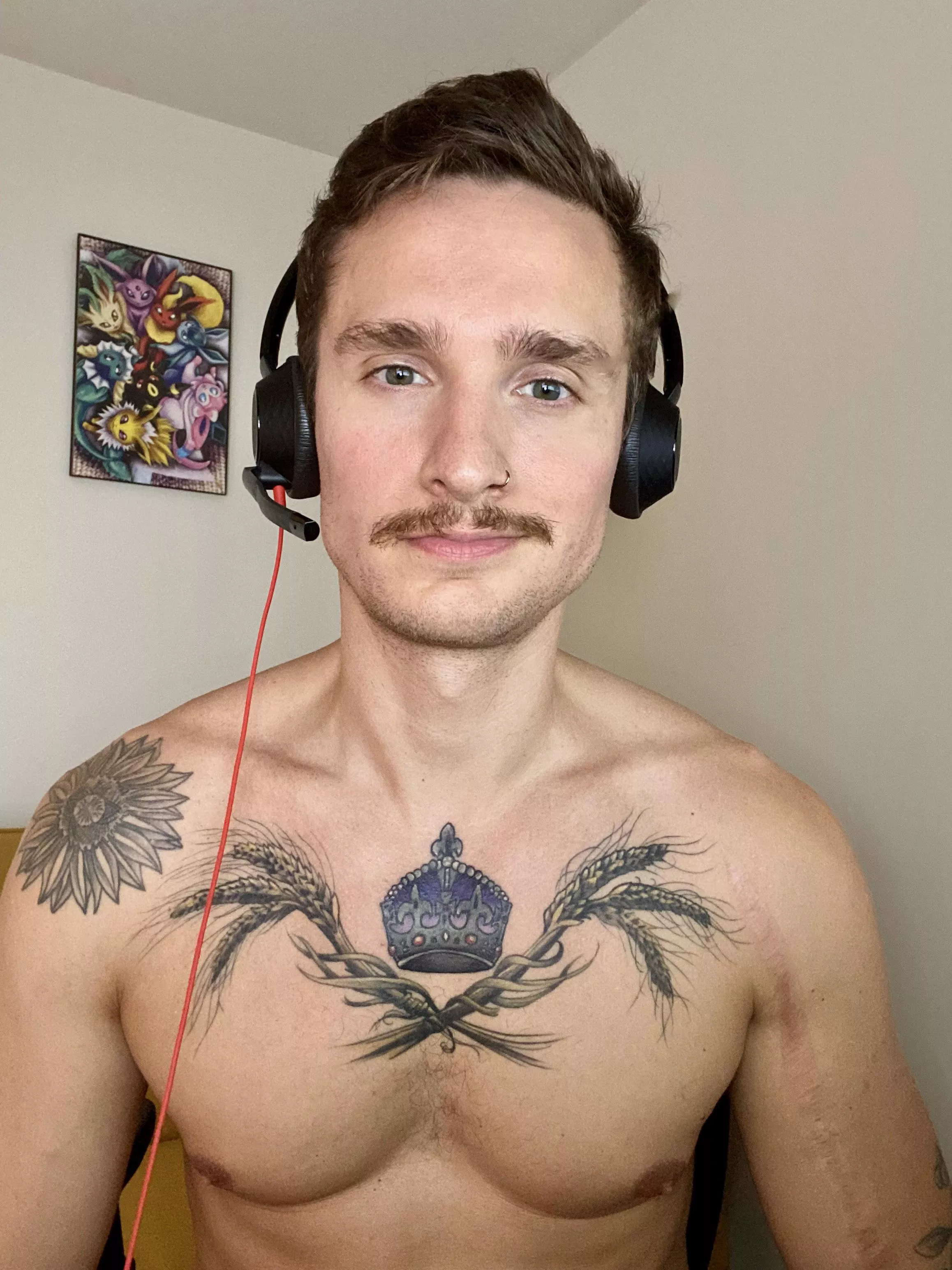 Favorite thing about working from home is not needing a shirt unless absolutely necessary. Favorite thing about working from home is not needing a shirt unless absolutely necessary.