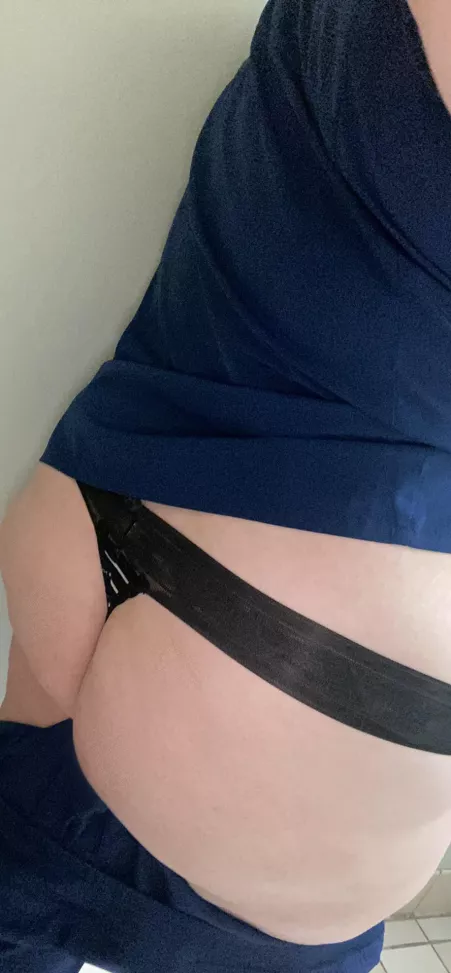 Favorite thong at work today⦠any other nurses want to take it off and play?