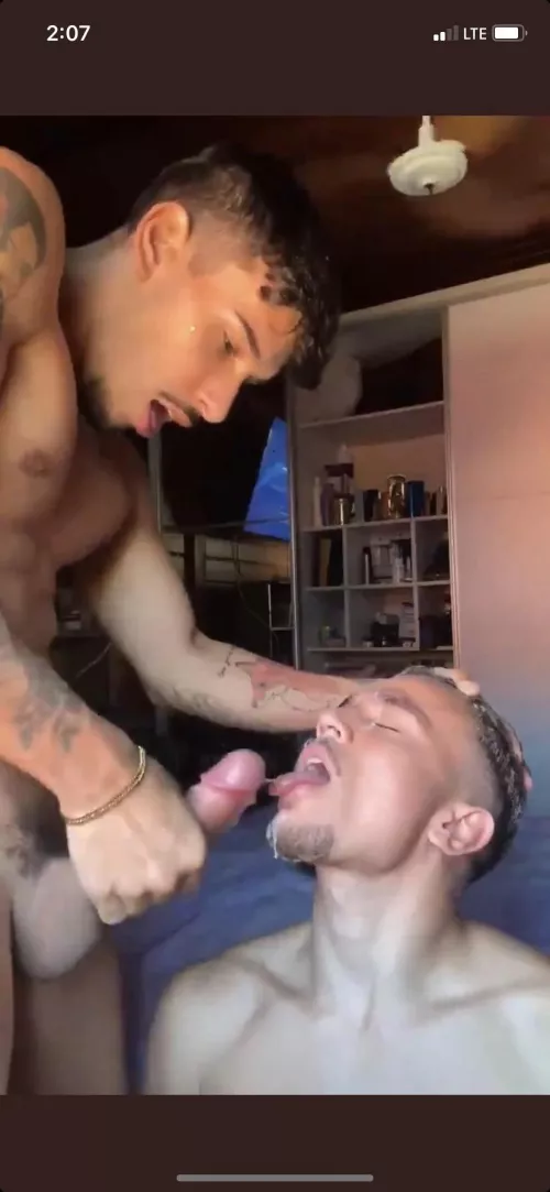 Feeding him š