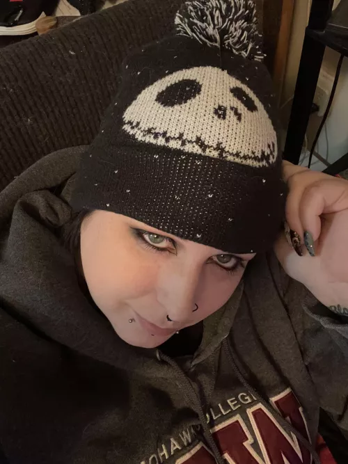 Feeling cute with my Jack hat!