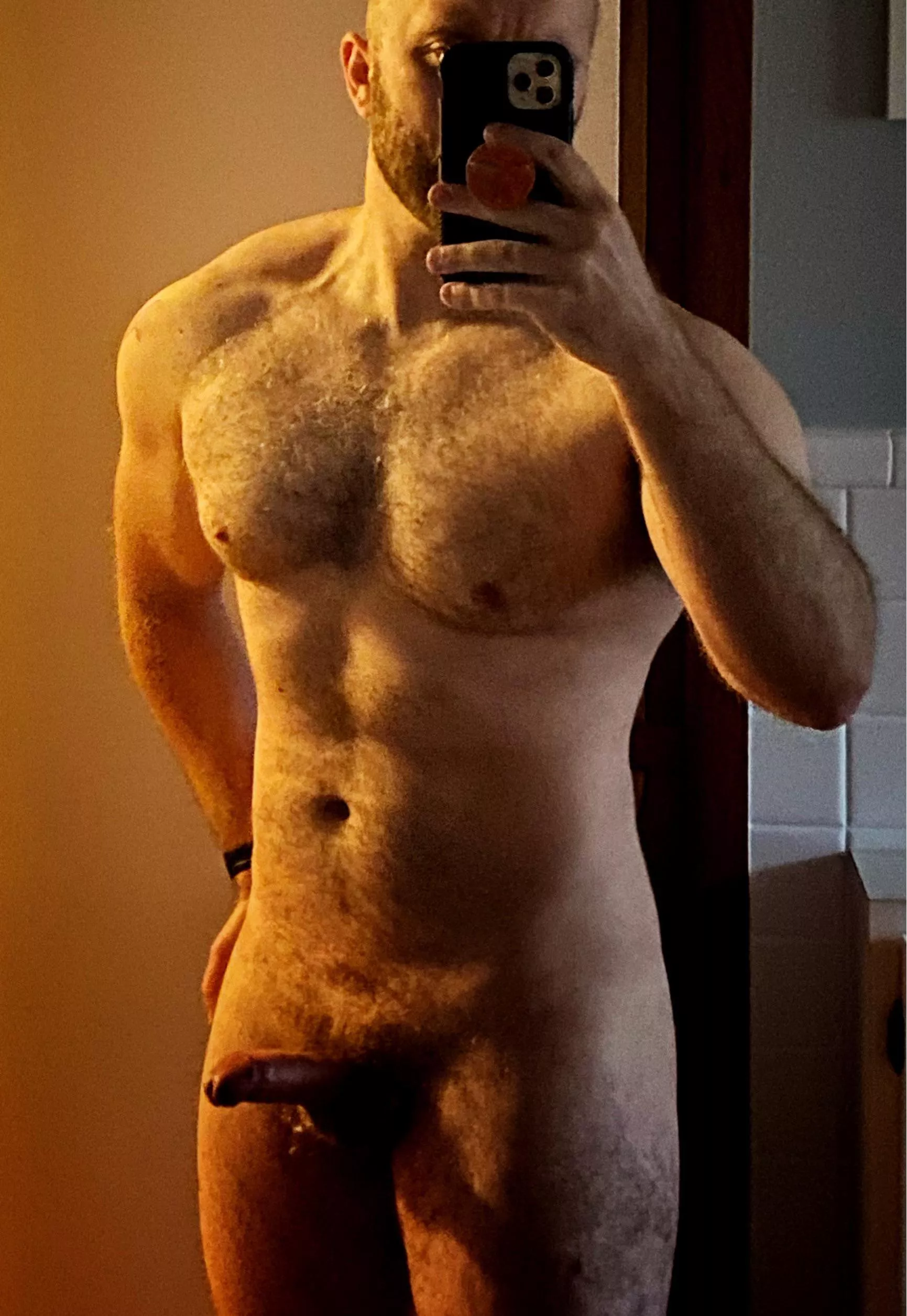 Feeling fit this morning. And horny of course.