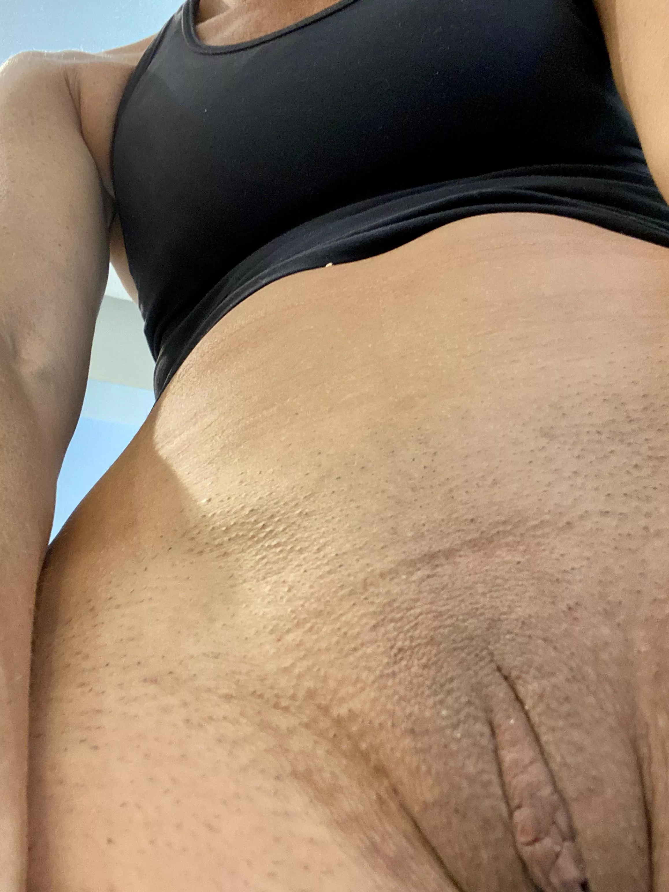 Feeling sexy after a workout. 50(f) and feeling sexy and powerful.