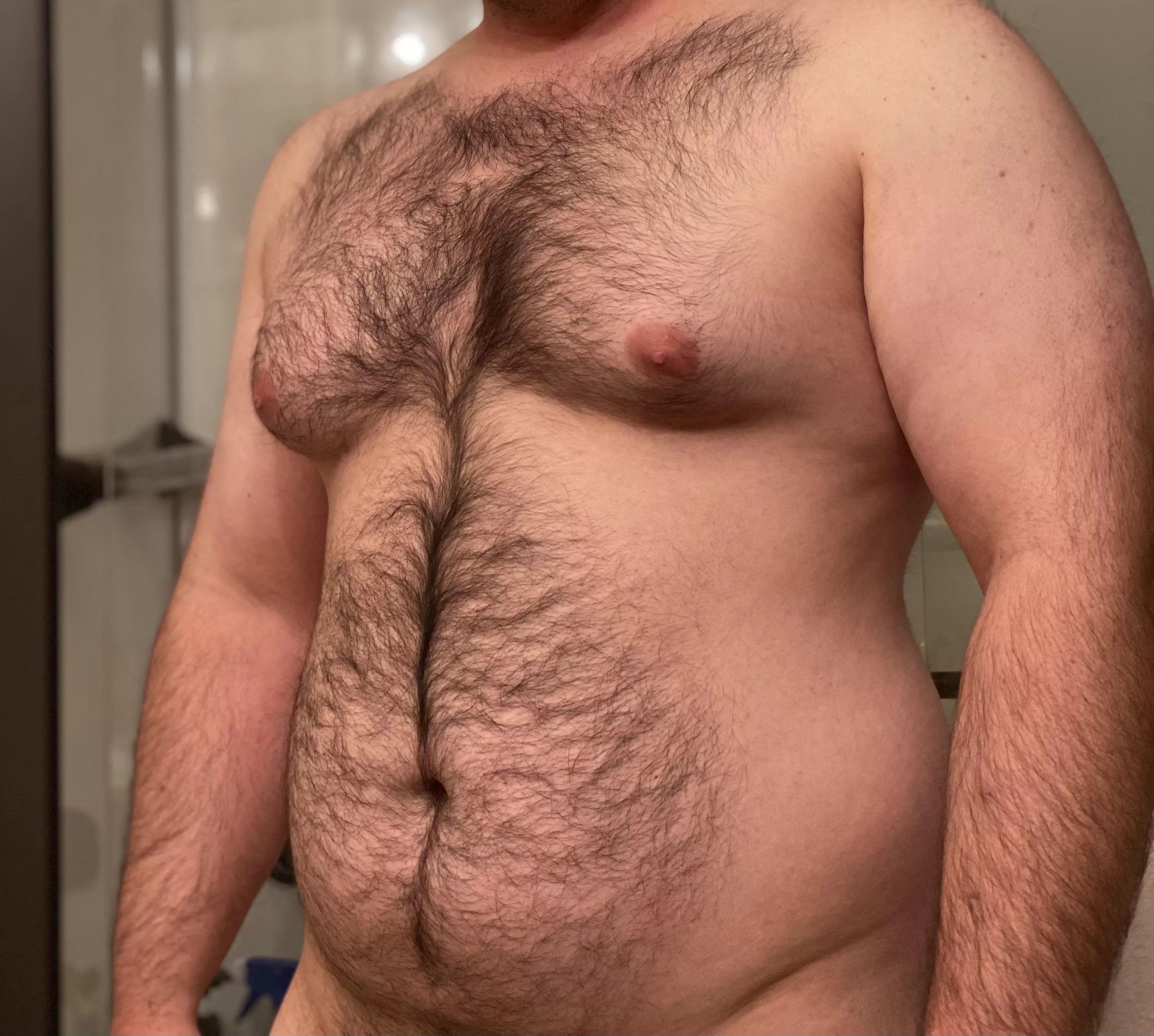 Feeling thick and hairy today. 33m.