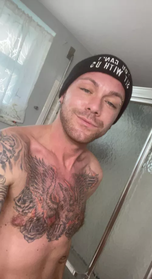 Feeling this new beanie. What do you bros think of tats?