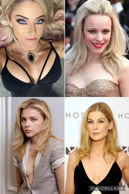 Feeling very submissive for Alexa Bliss, Rachel McAdams, Chloe Grace Moretz and Rosamund Pike!