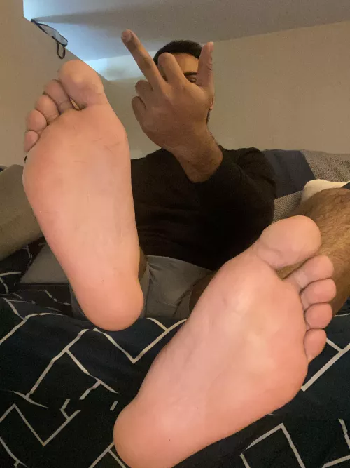 Feet Friday, get to work boy.