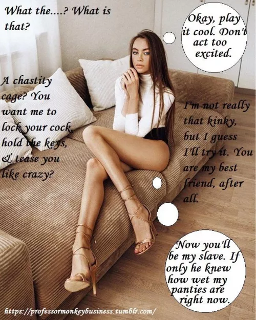 Fell right into her trap