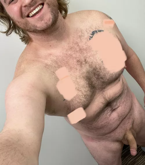 Felt like stripping in the office after a long week