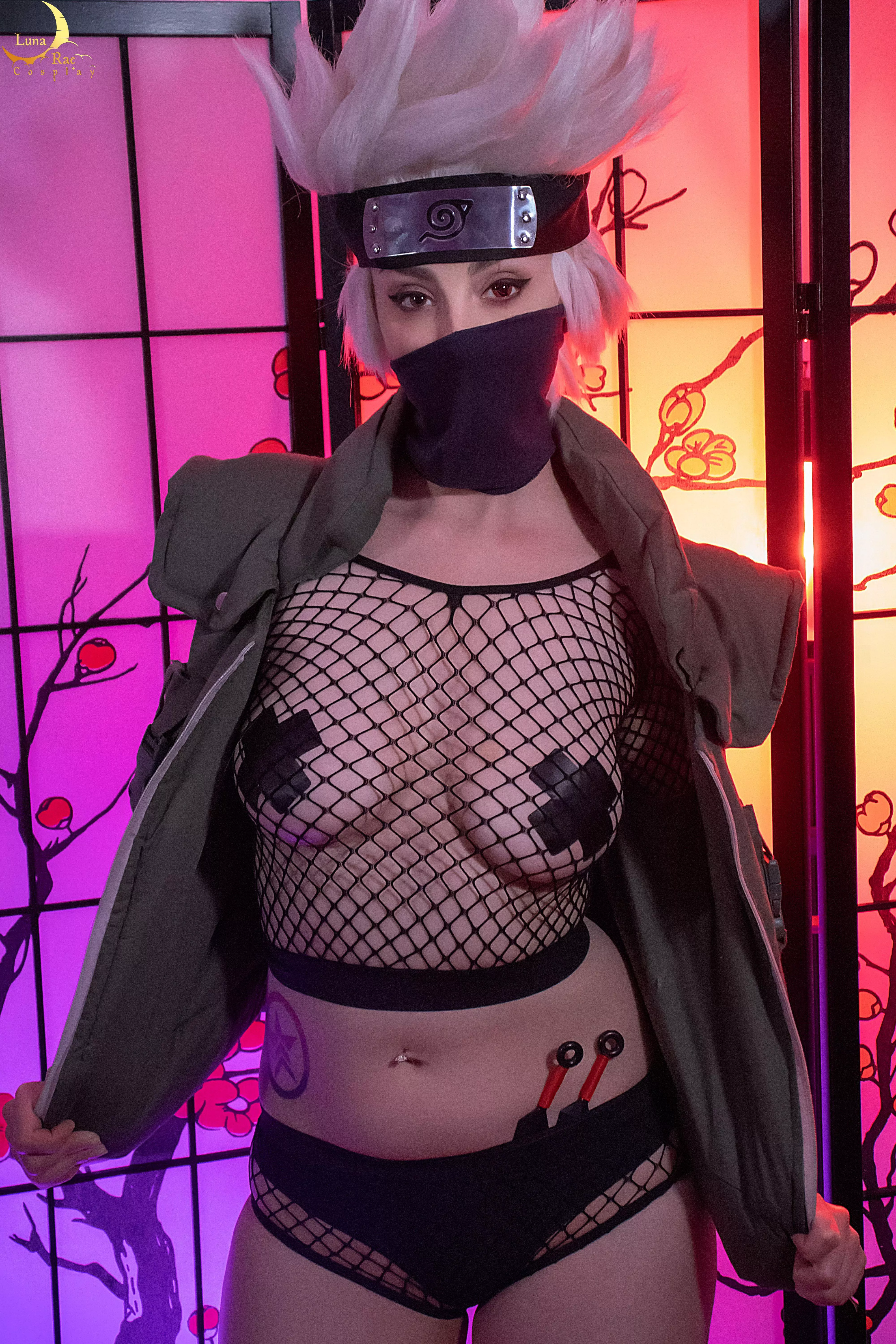 Fem Kakashi has some special training she’d like to try with you... Fem Kakashi cosplay by LunaRaeCosplay Fem Kakashi has some special training she’d like to try with you... Fem Kakashi cosplay by LunaRaeCosplay