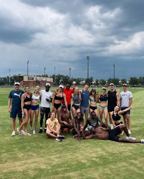 Femke Bol, Lieke Klaver,??? - can you identify the other hotties in this picture?