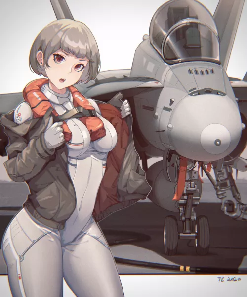 Fighter Pilot (Senjouhara Nira) [Original]