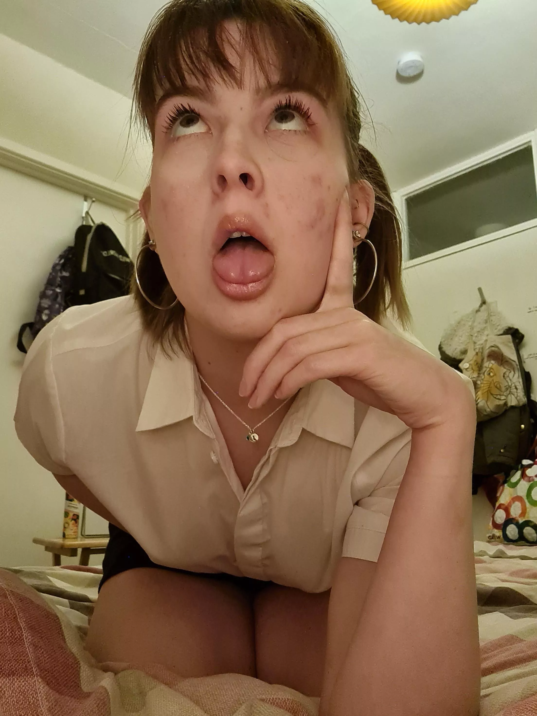 Fill my mouth sir?😈[OC]