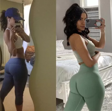 Filling out those yoga pants