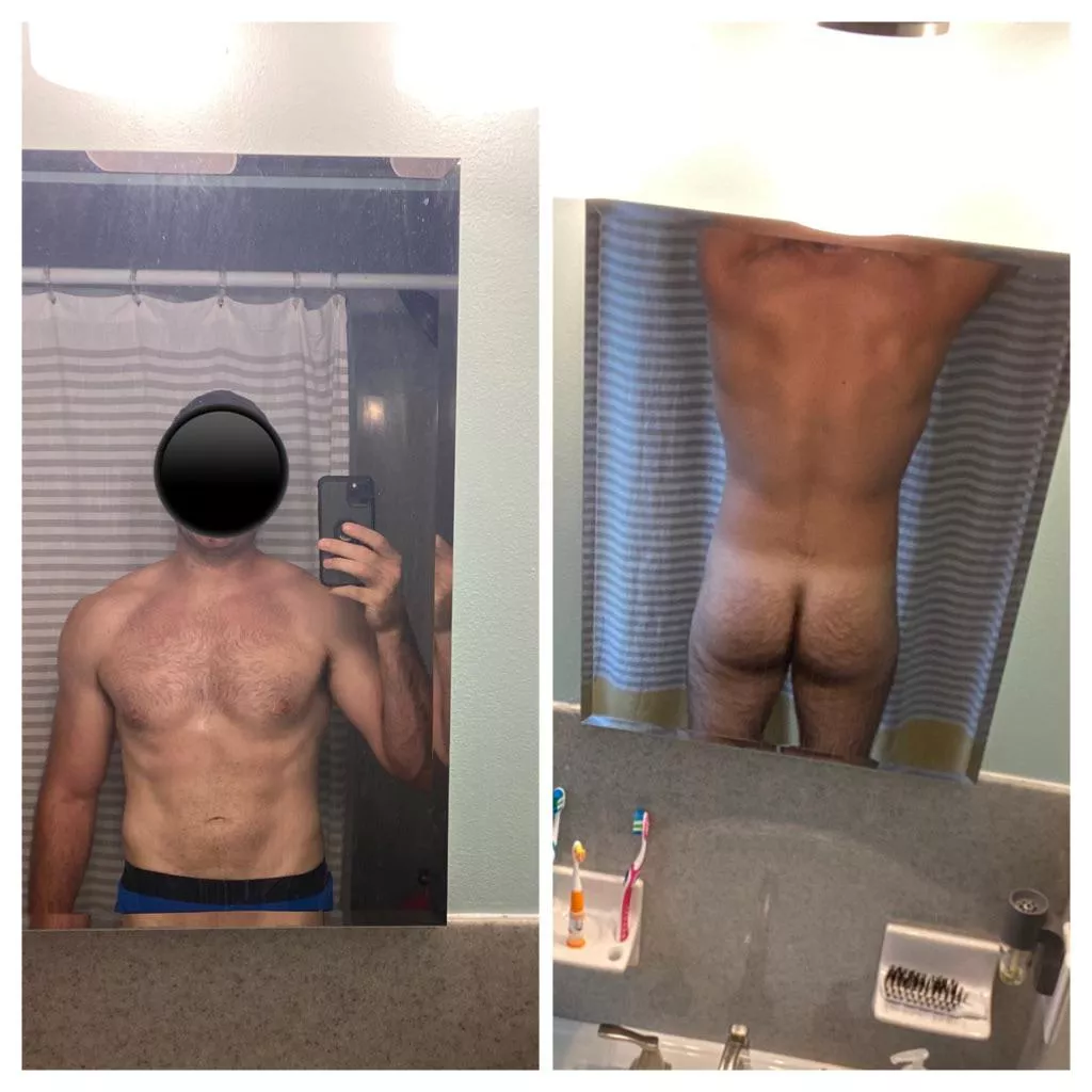 Finally starting to see so(m)e definition in abs and back Finally starting to see so(m)e definition in abs and back