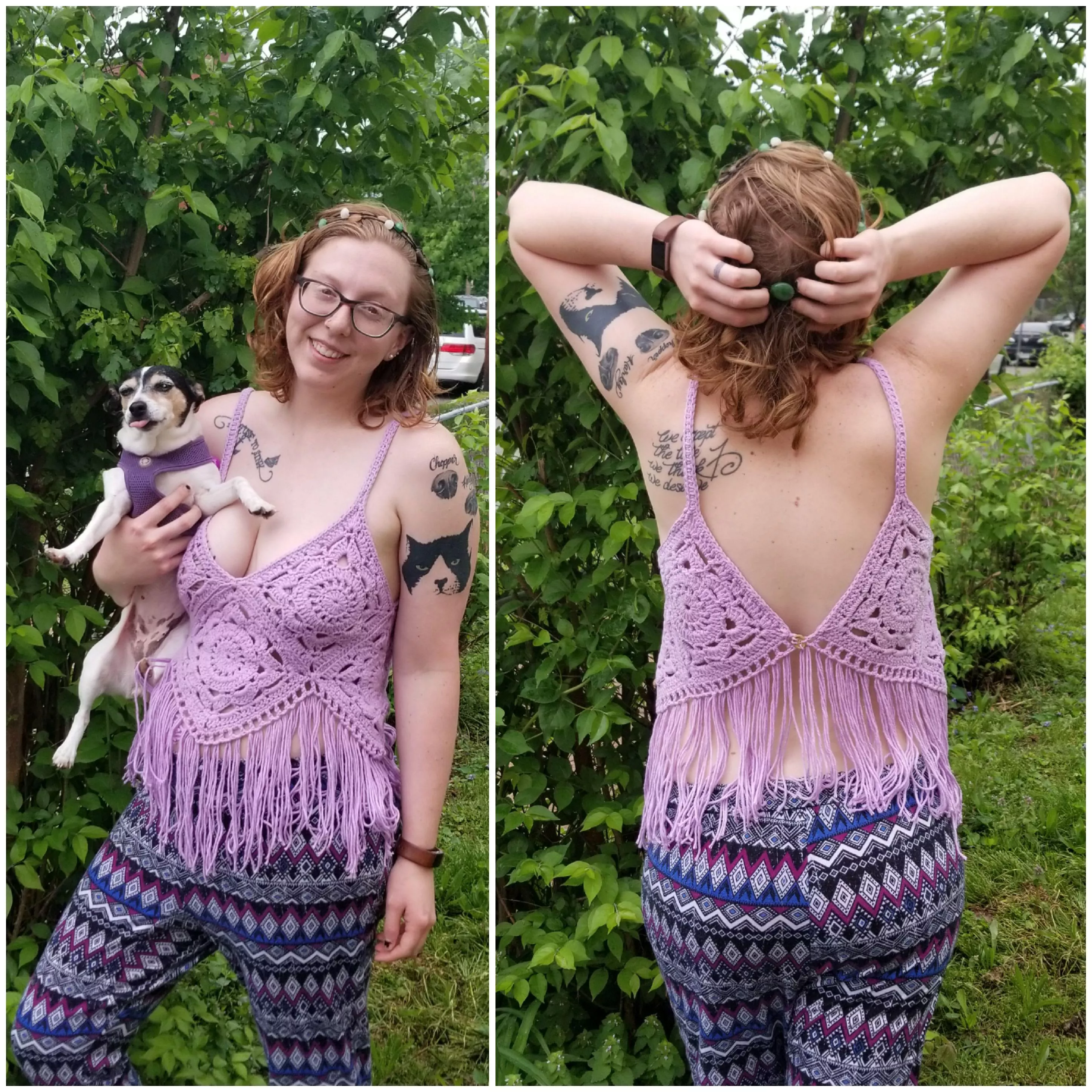 Finished my smumer top toady 