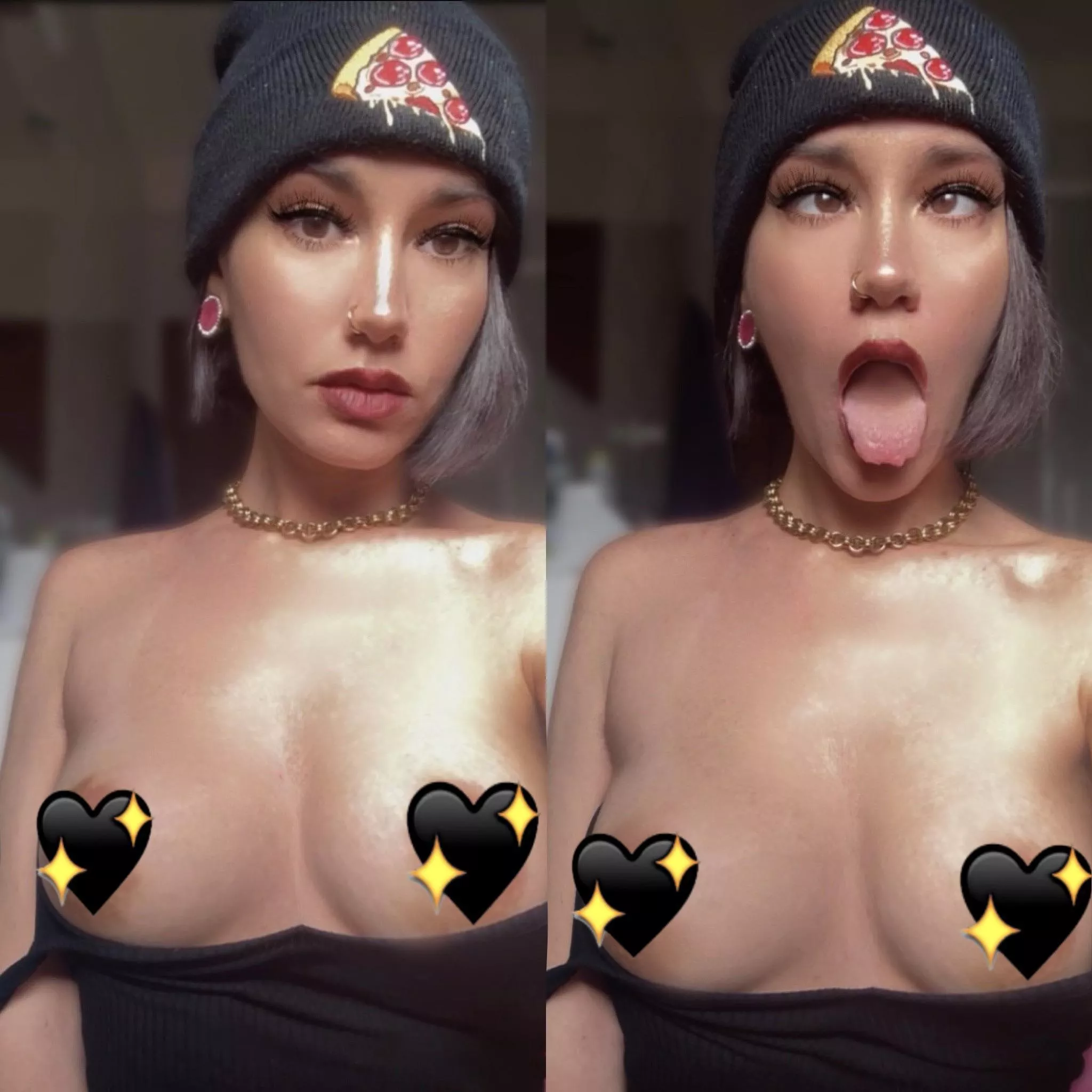 First Ahegao of the year🍕hi there :)