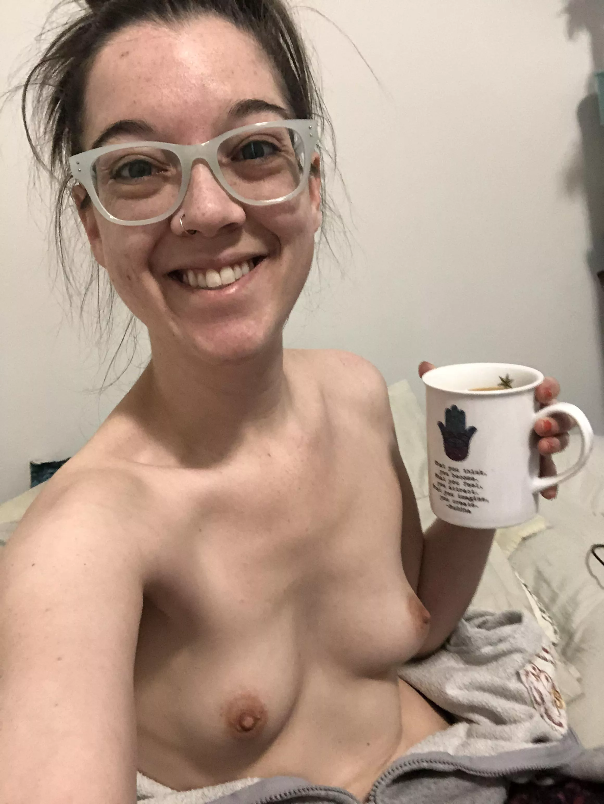 First coffee in my single-lady digs; cheers to new beginnings! ☕️ First coffee in my single-lady digs; cheers to new beginnings! ☕️