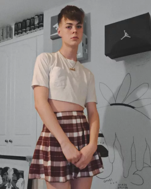 First ever look with makeup and my first time doing eyeliner. How did I do?