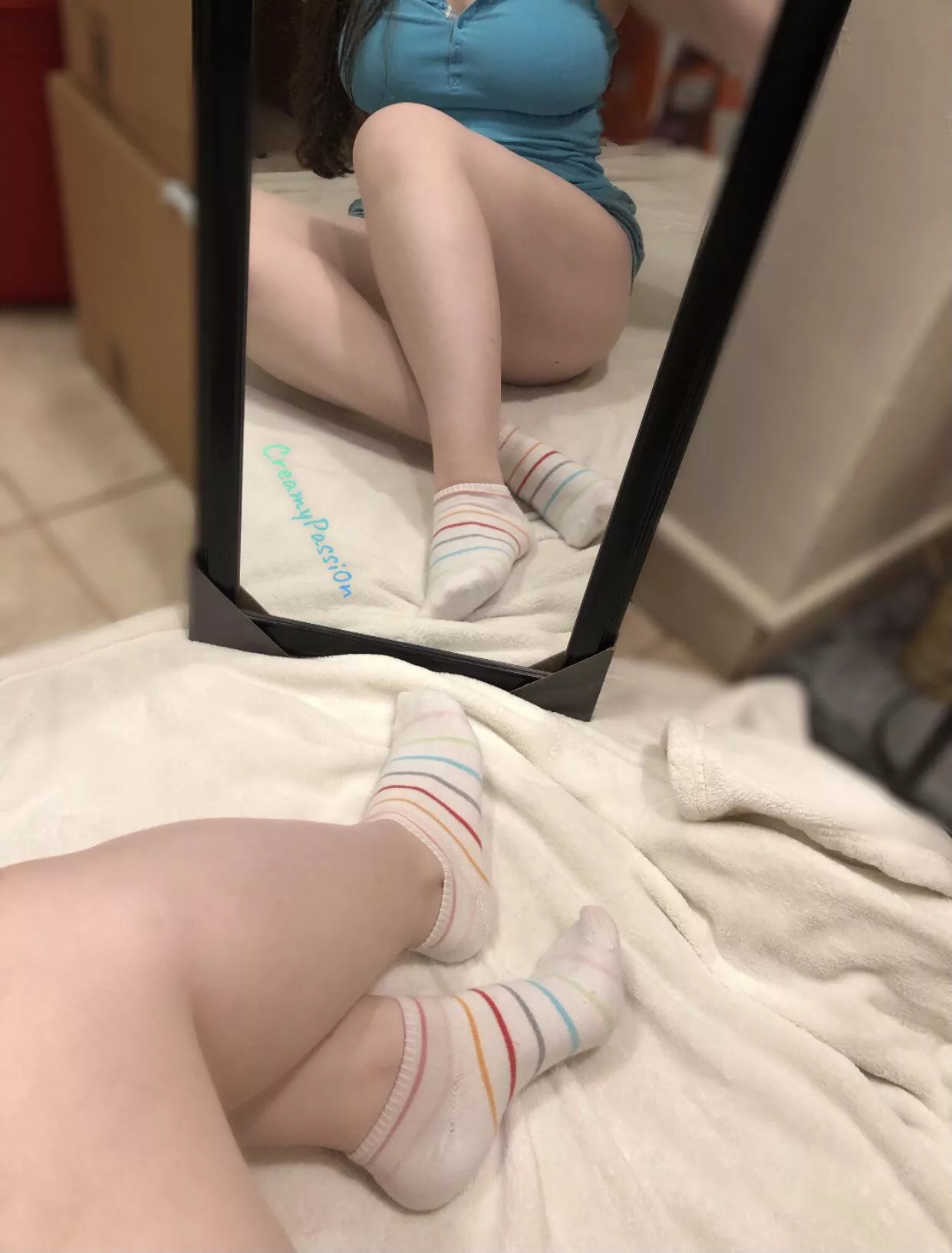 First post here. Do You like me in my striped socks? First post here. Do You like me in my striped socks?