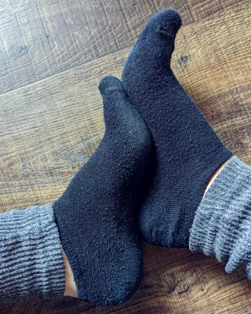 First Post Here! Post Workout ankle socks π¦π§π»ββοΈπ£