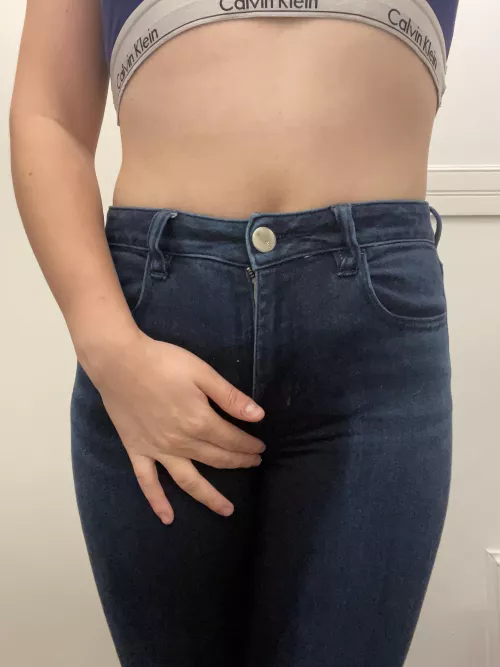 First post in a very long time, pardon my absence! I (21f) had a little accident in my jeans…