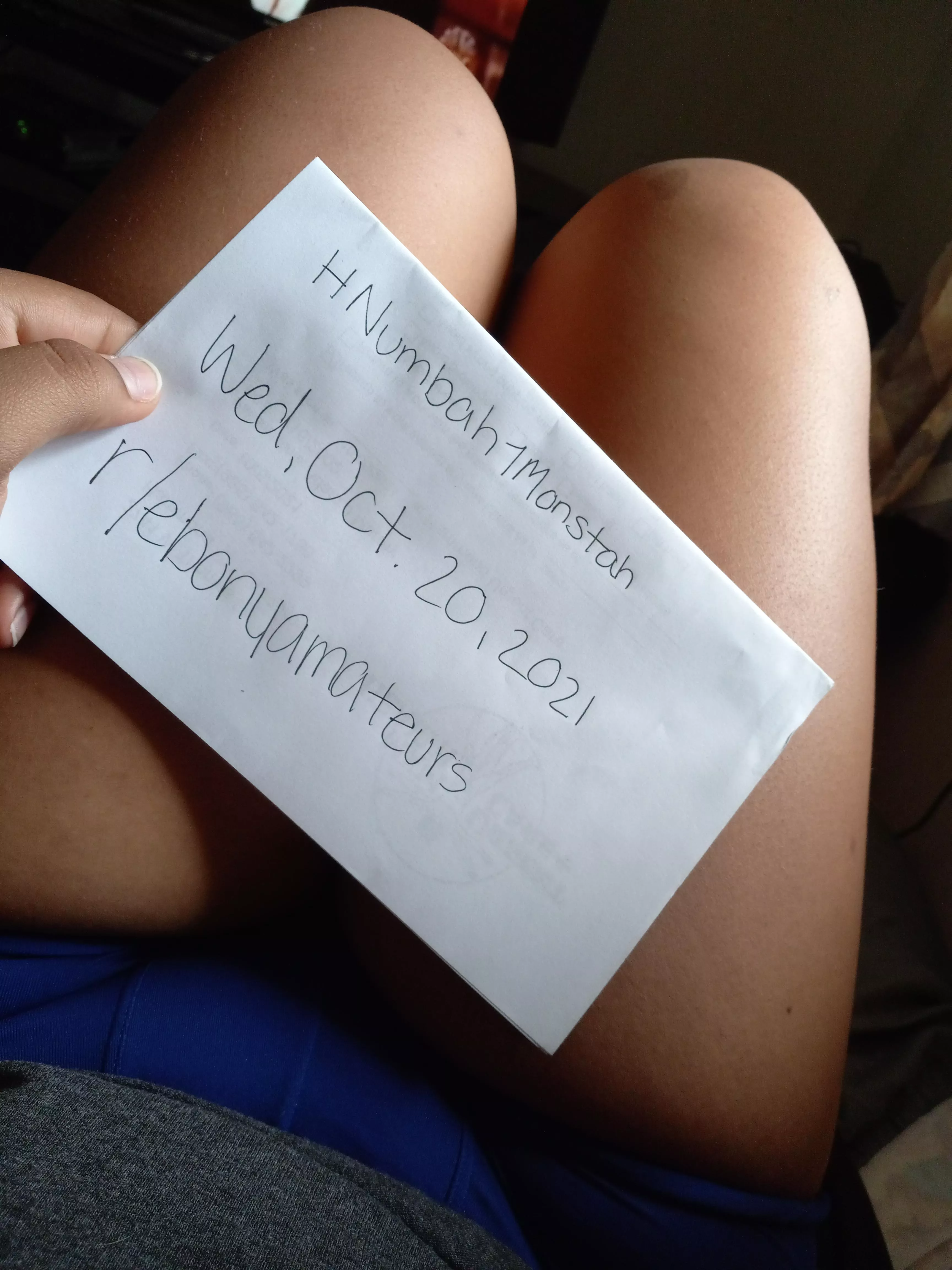 First post in and it's my thighs (F19) First post in and it's my thighs (F19)