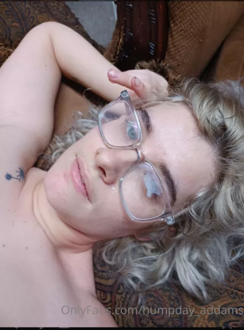 First shot landed perfectly on my glasses