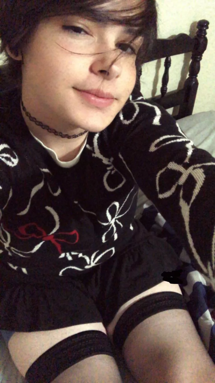 First time dressing in a skirt.