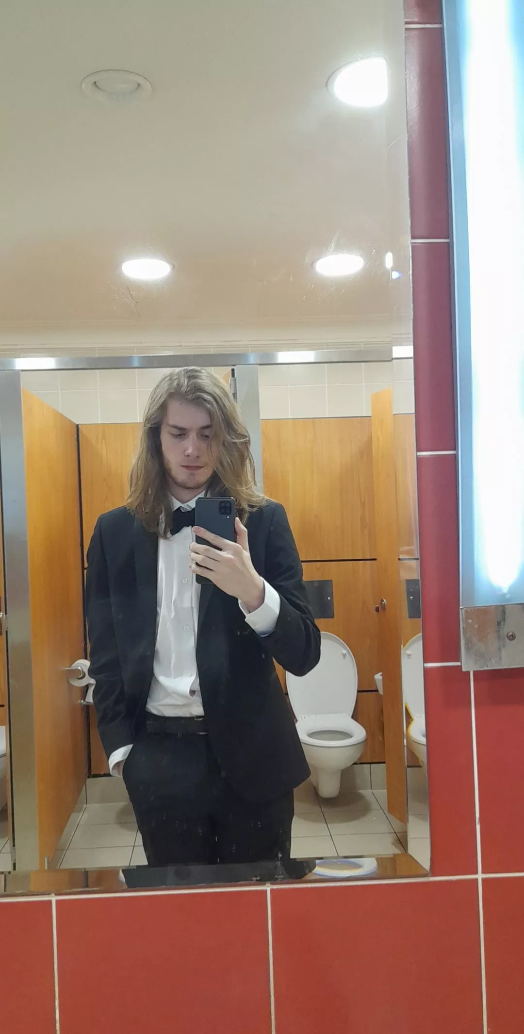 First time in a bow tie