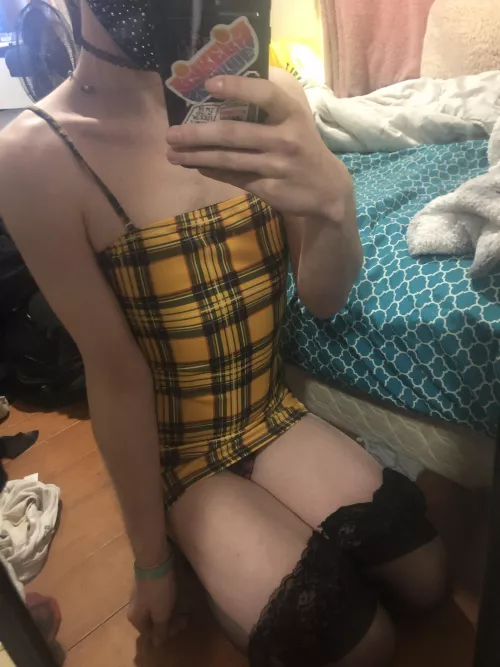 First time in a dress do I look ok?