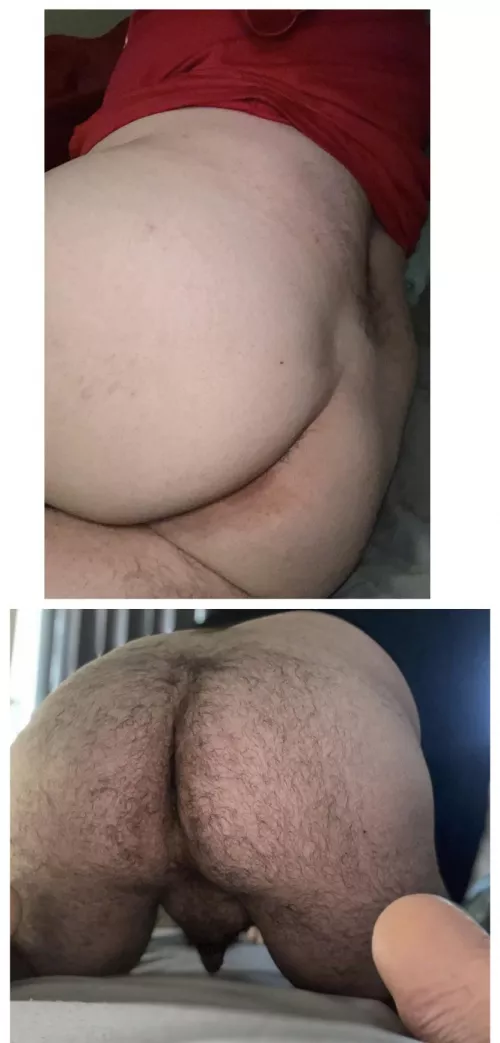 First time shaving and I can’t stop touching my butt haha