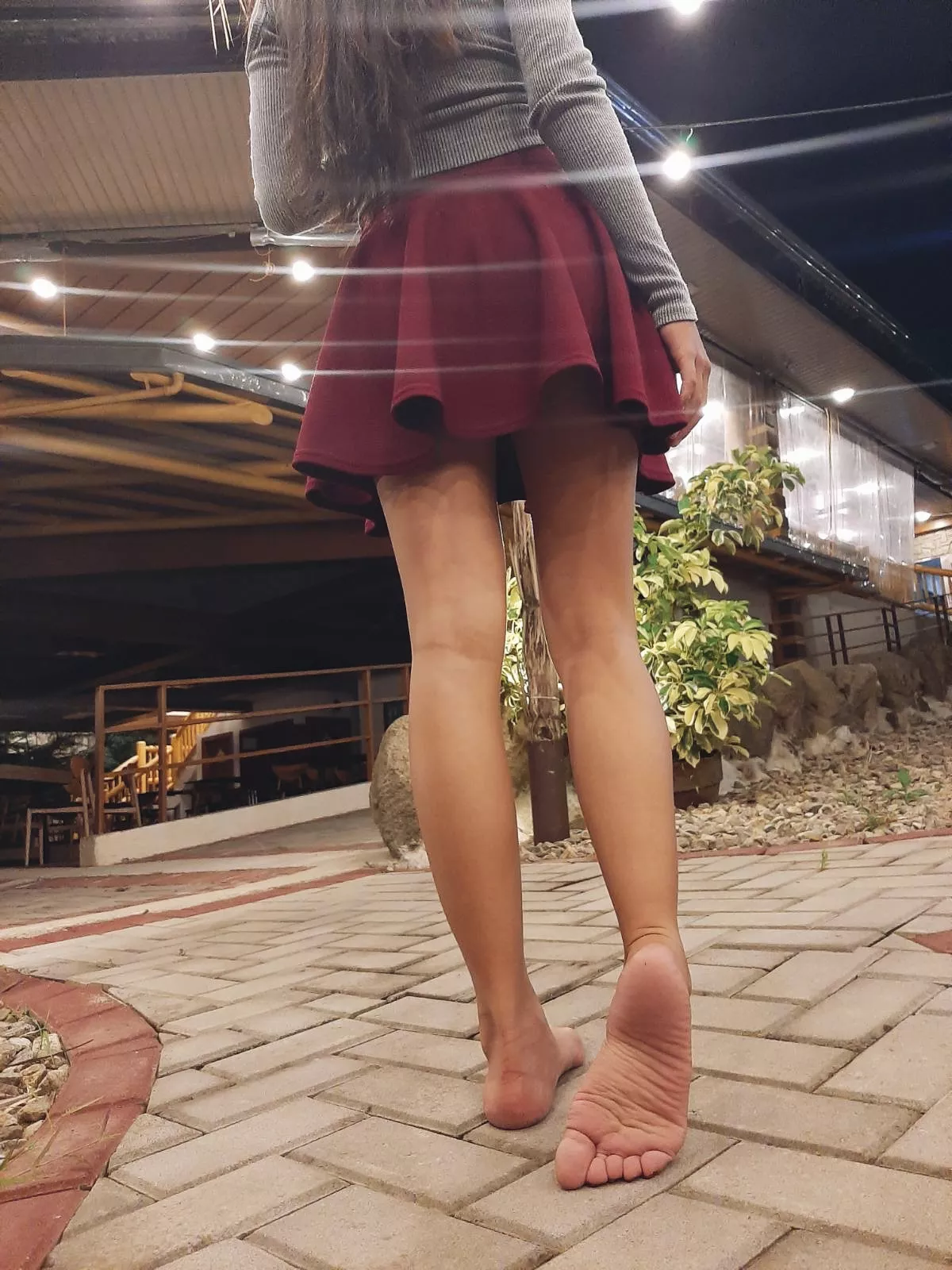 First time shoiwng fof my feet what do you think