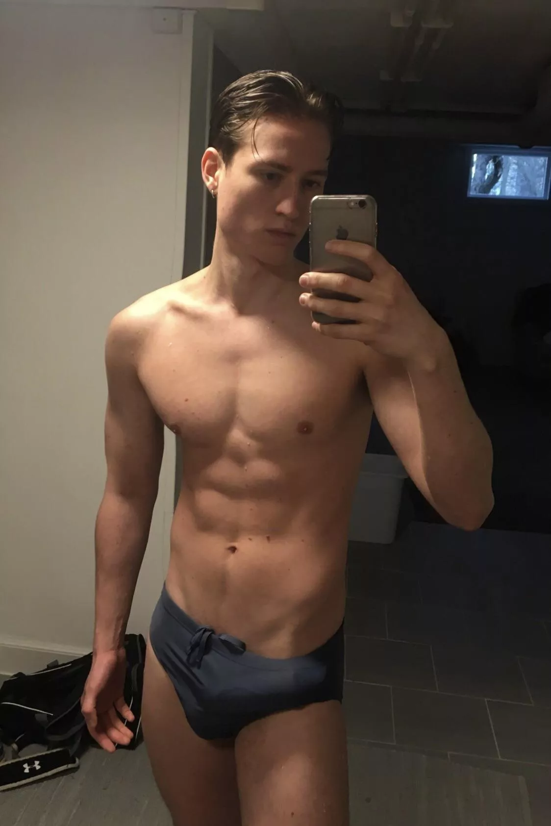 First time wearing a speedo