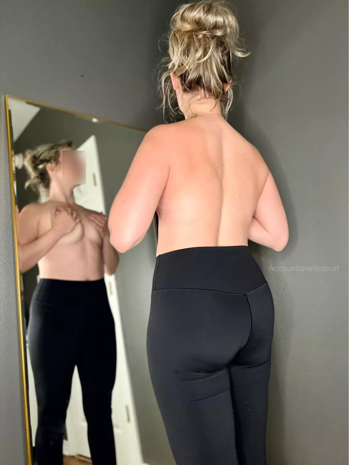 Fit mom hand bra. [f]