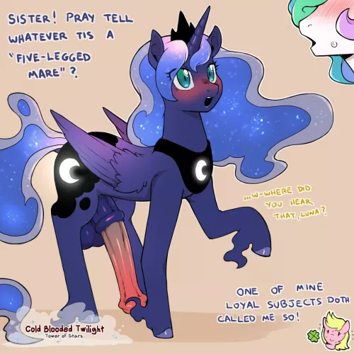 five legged mare (cold-blooded-twilight)