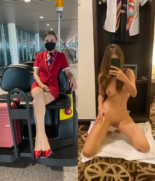 Flight attendant on/off