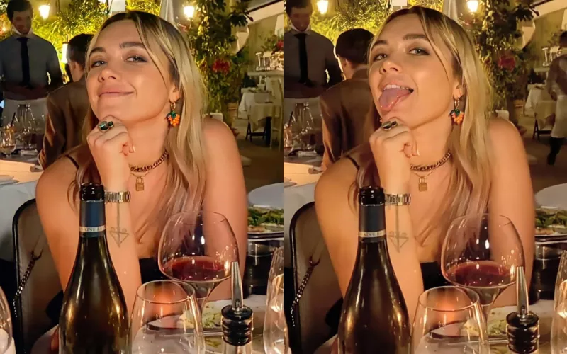 Florence Pugh is probably so kinky with a pair of buds.