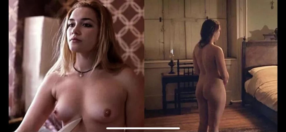 Florence Pugh’s about to grab her first load from me