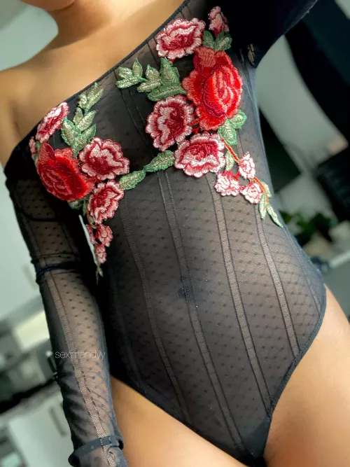 Flowers are in the perfect spot