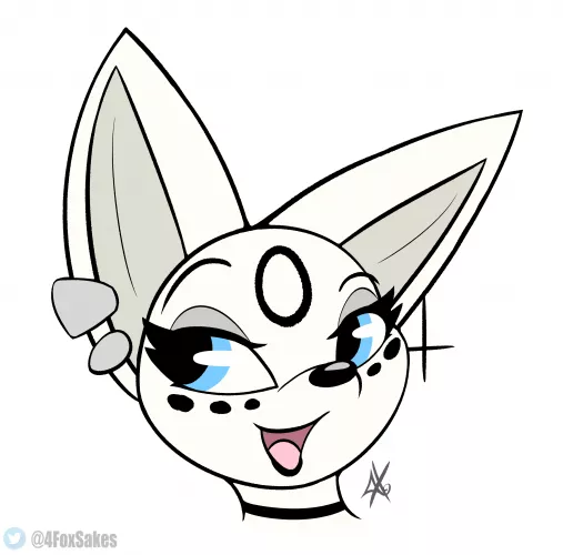 Fluffy little face (4FoxSakes)