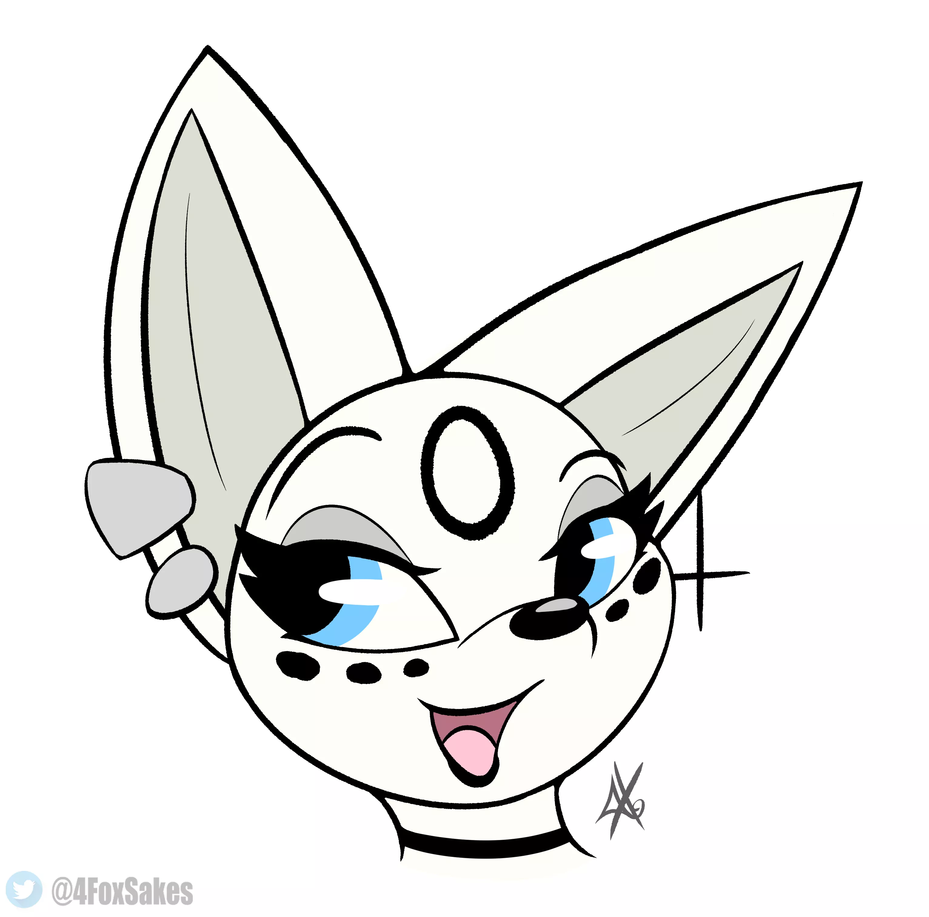 Fluffy little face (4FoxSakes)