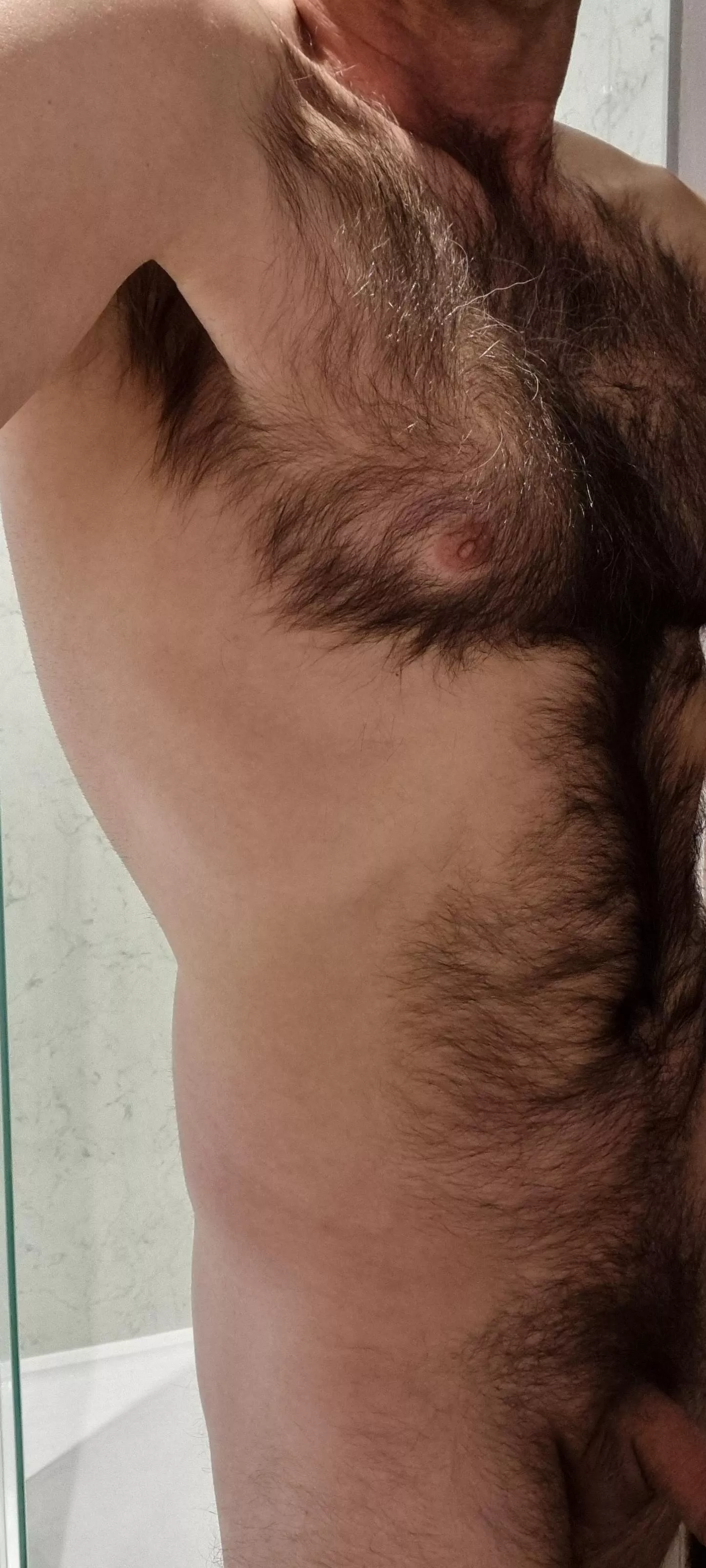 Follow the furry trail right to my pit 😜