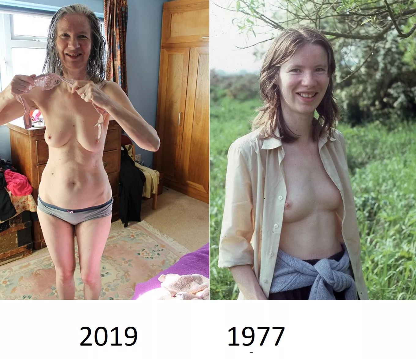 For a short time only, Sarah at 22 and 65