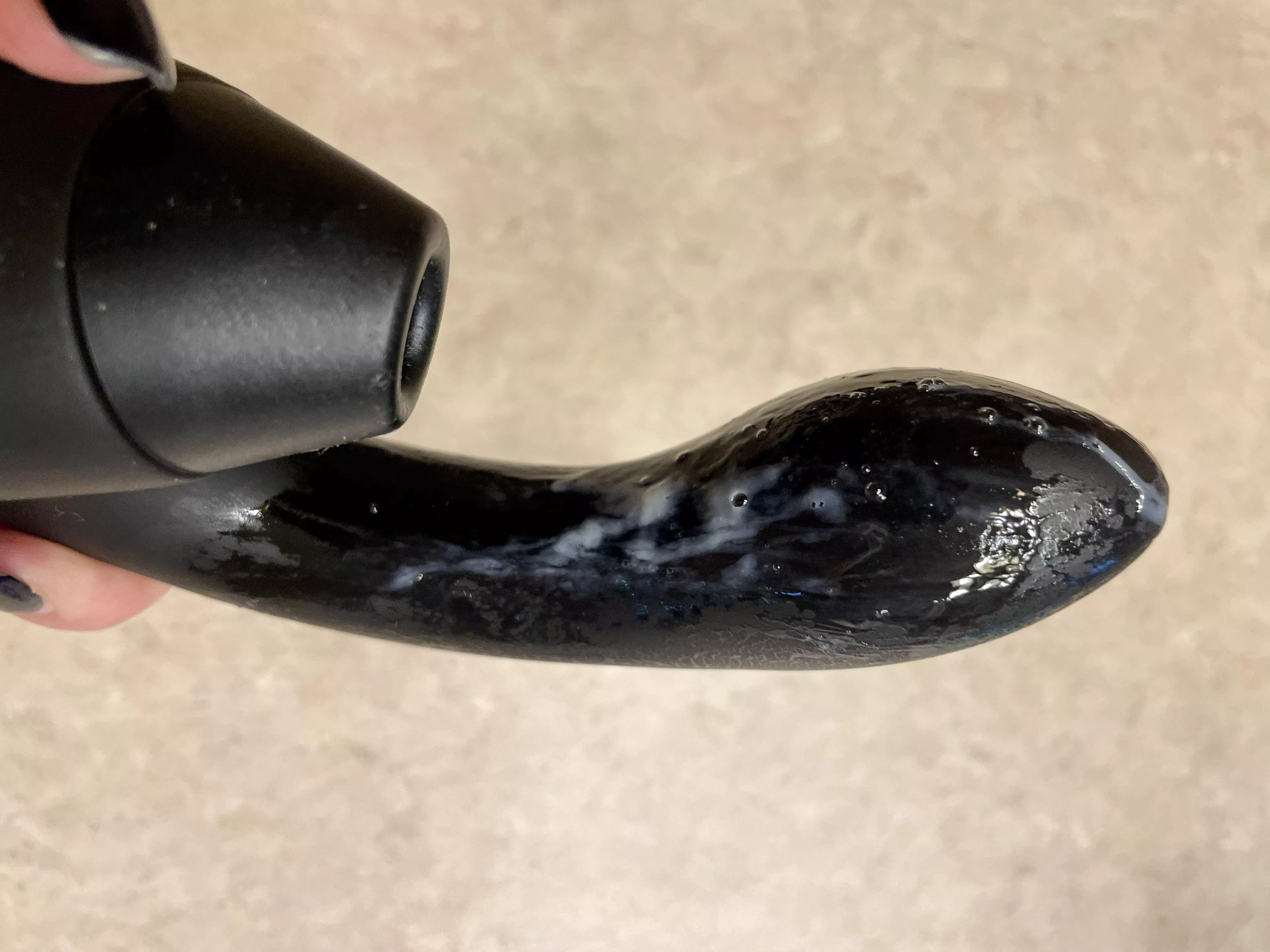 For those of you who wanted to know how creamy I get…